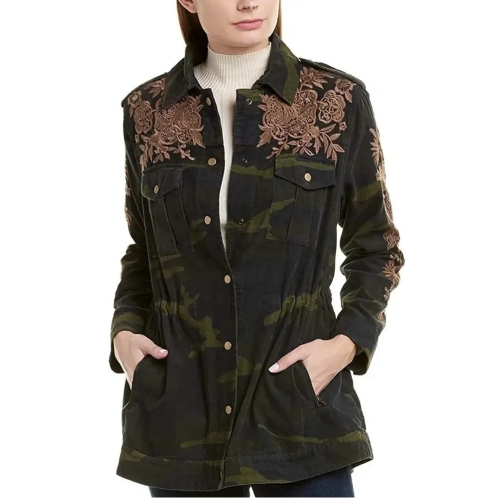 Johnny Was Camo jacket XS - Picture 4 of 7